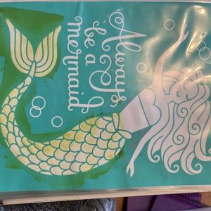 Used binder of chalk couture stencils